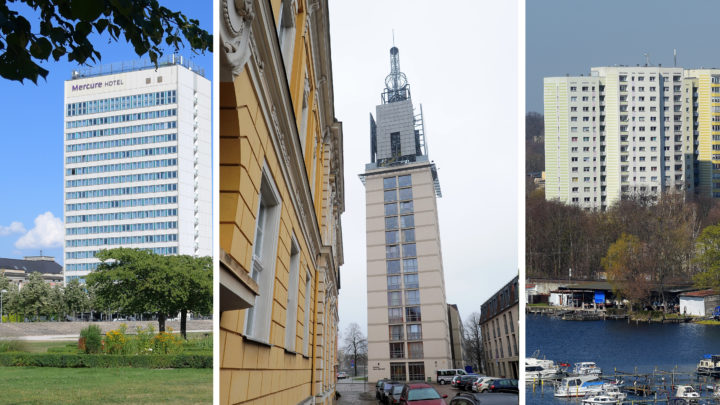 Wie hoch sind die Hochhäuser in Potsdams Zentrum?